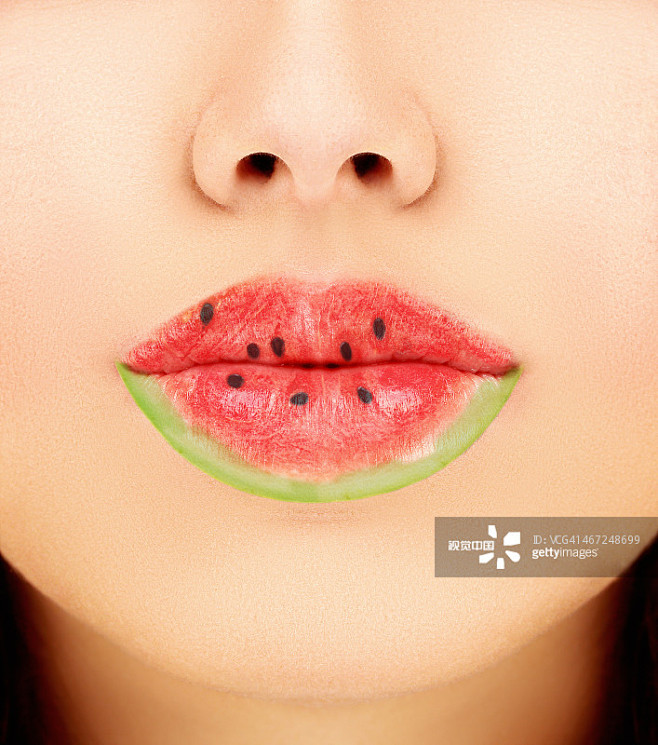 Woman's mouths with ...