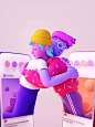 Behance年度最佳C4D设计作品出炉！ : Behance年度最佳独具创意的设计师