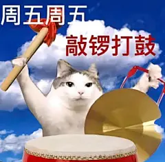猫咪周一到周日的表情包（打工人版）-皮蛋表情包
