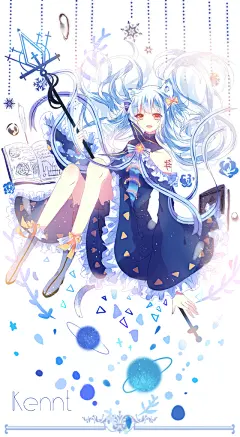 原创_阿雯雯_原创绘画圈插画_网易GACHA二次元社区 #壁纸# #背景图# #治愈系# #小清新#