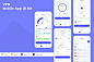 上网工具移动应用 App UI Kit