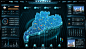 广东省科技地图大数据热力图飞线可视化大屏驾驶舱figma格式一屏