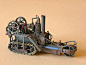 Holt steam crawler tractor | 1904-10 | 1:87 model