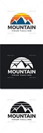 山的标志——自然标志模板Mountain Logo - Nature Logo Templates冒险,应用,品牌、攀爬、爬,有创造力,设计师,平面,高,高原,山,图标,illustrator,景观,标志,媒体,山,自然,户外,高峰,专业,场景,风景,雪,启动时,工作室,太阳,象征,旅行,矢量 adventure, app, branding, climb, climbing, creative, designer, graphic, high, highlands, hill, icon, illust