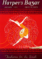 【图】Gucci最新系列灵感来自他的插画！走进插画大师Erte的时装世界，大胆瑰丽想象×神秘东方风情铸造经典_第10页_插画_海报时尚网