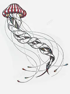手绘墨鱼高清素材 免抠png 设计图片 免费下载 页面网页 平面电商 创意素材