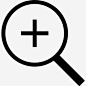 更多的变焦图标 https://88ICON.com 标志 符号 界面 另外 变焦 增加 缪图标更大 