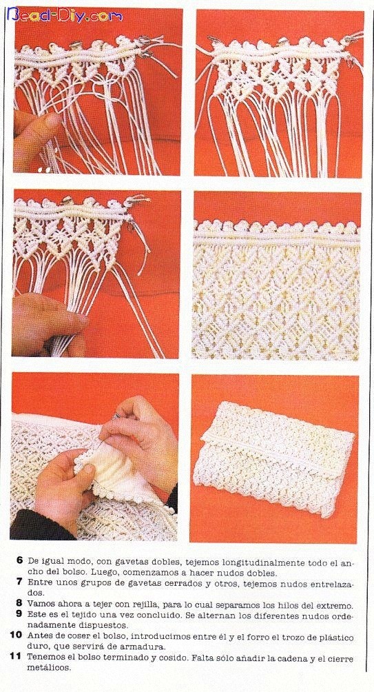 繩結編織的包包作法~~