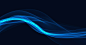 ID-978189-动感流畅立体的蓝色光束线条高清大图
