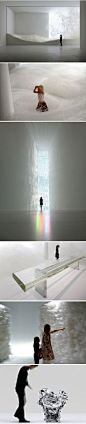 Tokujin Yoshioka creates interiors, installations and architecture where people can feel the light with all their senses. He explores beauty born out of coincidence and beyond human imagination; his work echoes the beauty of nature with its ever-changing 