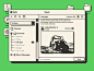 WinMac OS 1.0 | Slack App chat icons pc slack old ui ancient 2bit emulator operating system os old style windows 95 mac os macintosh windows app application apple dialog chat app