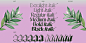 Pahin Font Poster 2