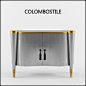 COLOMBOSTILE | An amazing sideboard in grey and gold | www.bocadolobo.com #luxurycabinet: 