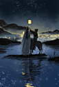 临时决定，终于在晚饭前赶上啦！

各位七夕吃粮快乐！

魔道祖师 忘羡 蓝忘机