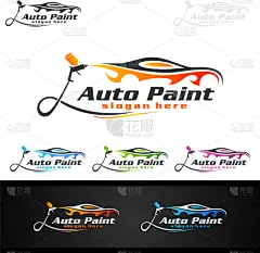 运动,汽车,品牌名称,技术,模板,现代,涂料,作画,喷