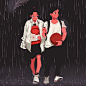 运动系少男少女，插画师vagab作品[米田主动设计整理]