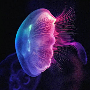 梦幻水母馆海月水母活体水族宠物高端场合观赏展示