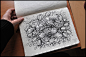 线描插画 upload by hidsion - 海外佳作欣赏 - （ZCOOL）