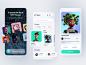 NFT App Design amazing app crypto design nft nft app nft art trend ui