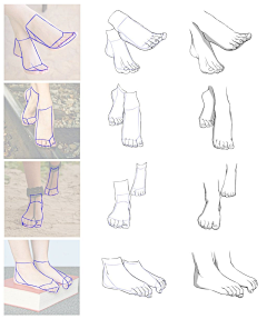 环奈丶采集到X-脚部参考