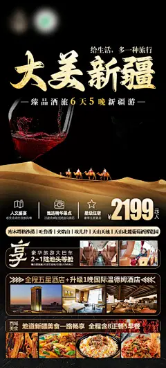 大美新疆海报