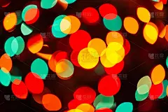 彩色的灯光