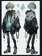 Midjourney角色设计-35