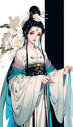 以花为笔采集到人物