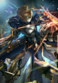 MG 1/100 Saber
Fate/Stay Night