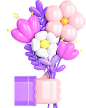 手捧花