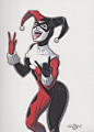 Harley Quinn Comic Art by Scott Dalrymple