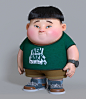 a fat boy, zhan changyu : concept design by DAYSVIEW DIGITAL IMAGE