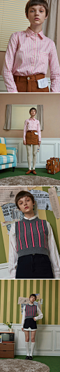 复古 news boy，oi-oi 2016 autumn/winter Lookbook