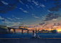 【P站画师】美丽的夜景。日本画师ぽち的插画作品- ACG17.COM