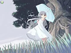 精选浪漫卡通美女高清壁纸桌面壁纸1