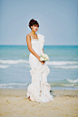 海滩婚礼灵感 - 海滩婚礼灵感婚纱照欣赏