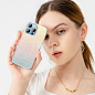 Juicy, semesterfärger med en antydan av glitter och ett rejält skal till din smartphone – det här är de grundläggande fördelarna som gör att älskare av smakfulla tillbehör väljer Kingxbar Sunset Series-fodralet. Den unika strukturen och de attraktiva rand