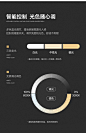 客厅无主灯超薄明装led筒灯智能三头cob斗胆射灯卧室防眩吸顶式-tmall.com天猫