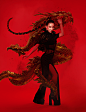 3D CGI chinese cinema4d cocolee dragon Fashion  magazine octane photoshop