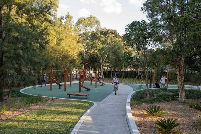 悉尼运动健身公园sydney park ...