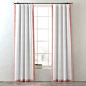 3DS Models | curtains bordered cotton canvas max - 3DS Models - Download 3D Models for 3DSMAX