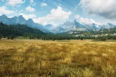 秋季草原风景精美壁纸