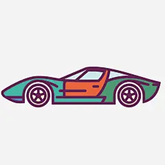 手绘汽车免抠素材_新图网 https://ixintu.com 交通工具 小轿车 汽车 汽车用品 车