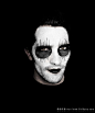 美国clowns时尚人物脸部艺术彩绘小丑感觉摄影---酷图编号31231