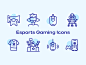 Esports Gaming Icons by Rod Blackney on Dribbble