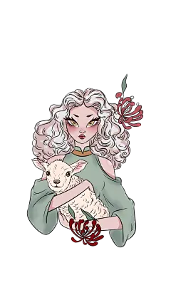 白羊座-十二星座_插画临摹练习_2109