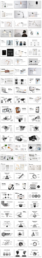 一款极简现代风灯具展示类PPT模版 | 云瑞设计