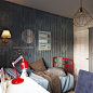 Kids room - House in the town of Palestrina Italy : Kids room 