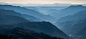 Distant Mountains in Yosemite