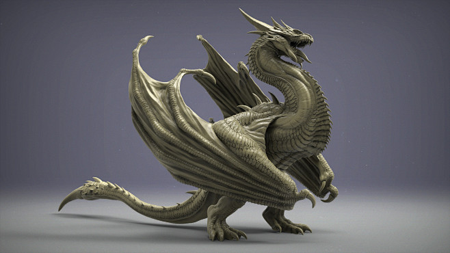 dragon render, Yukiy...